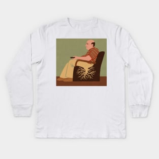 Root Chair Kids Long Sleeve T-Shirt